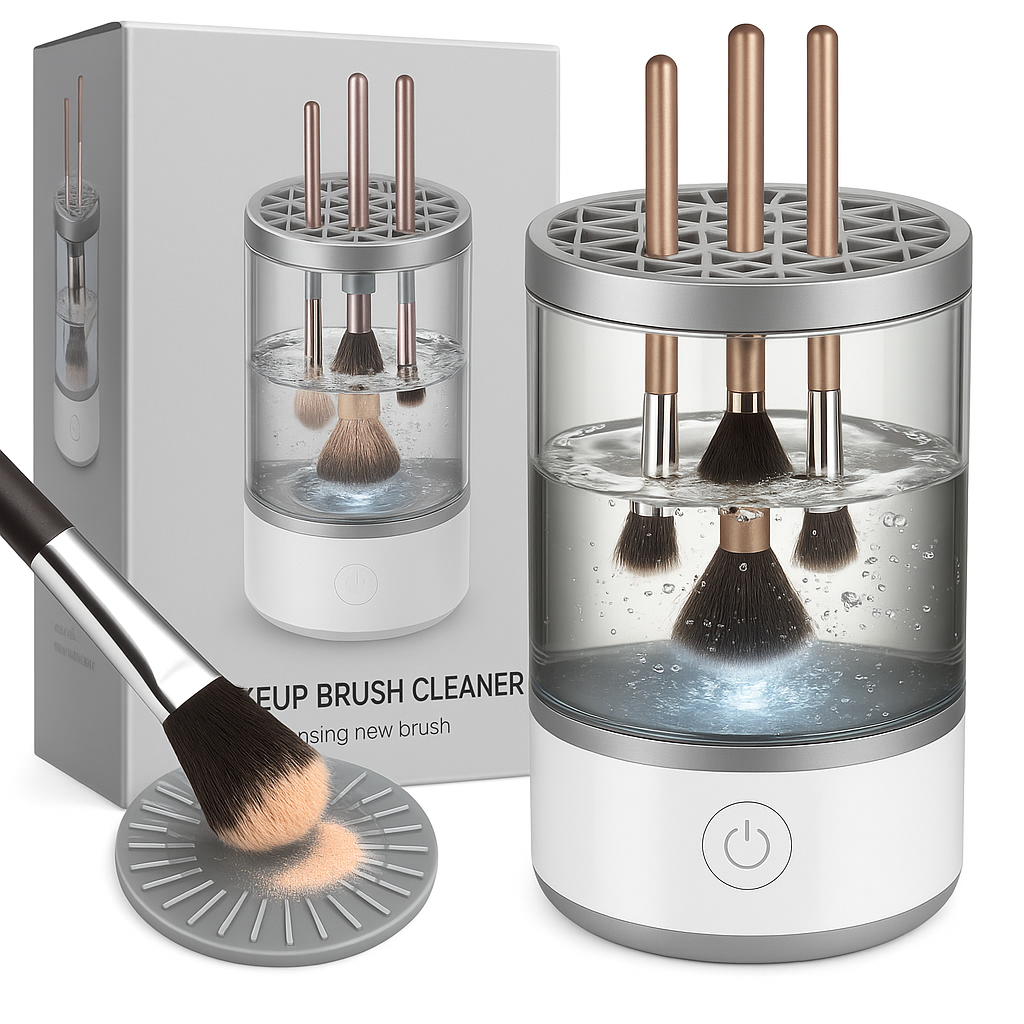 Máquina Limpiadora De Brochas De Maquillaje