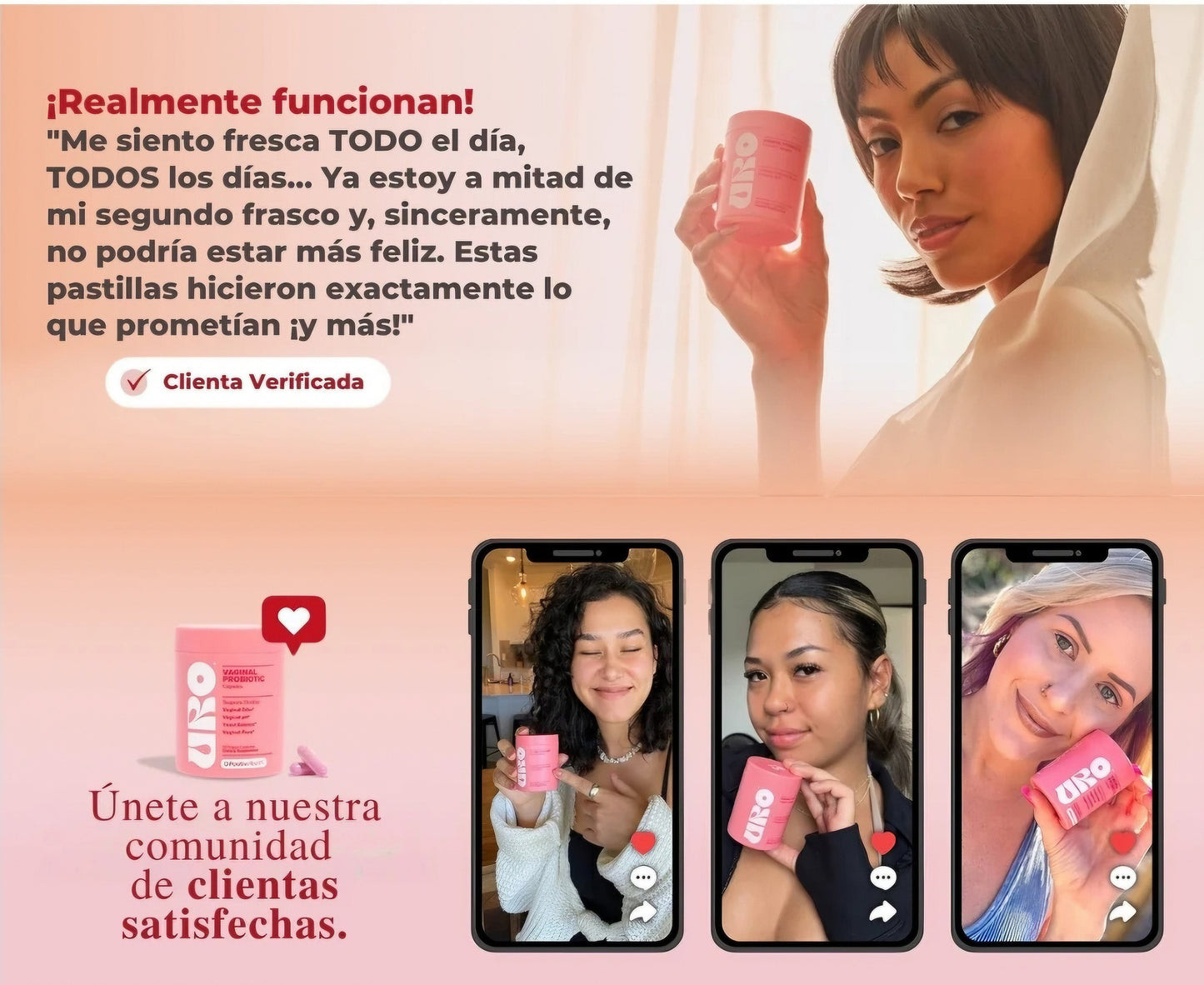 URO Probióticos (Salud Intima de La Mujer / Regula el PH)