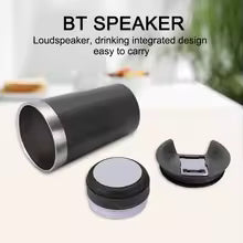 Vaso Térmico con Bocina Bluetooth